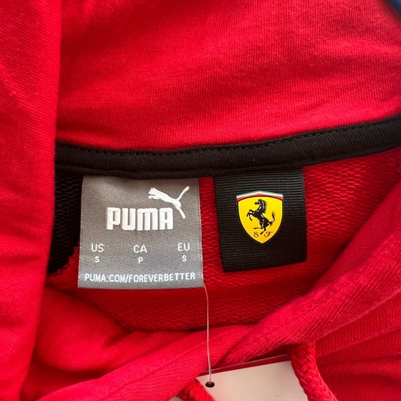 Scuderia Ferrari Official Merchandise PUMAUnisex Team Hoodie BRAND NEW WITH TAGS - Picture 3 of 7
